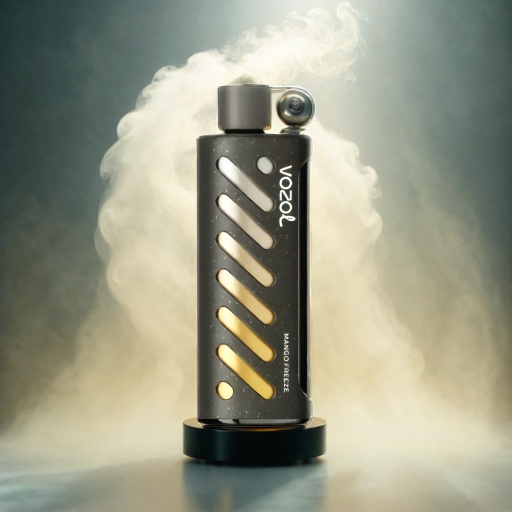VOZOL Gear Shisha Italia Ingrosso 25000 Puffs Dual Mesh - Mango Freeze con S.i.L.C Tech e 30 Gusti Deliziosi, Batteria 1000mAh, Nicotina 3mg/5mg