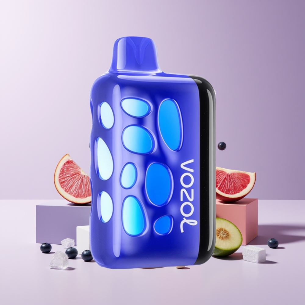 VOZOL RAVE 40000 Disposable Vape Italia Ingrosso - Mirtillo Ghiaccio, 1000mAh, Ricarica 80% in 20 Min