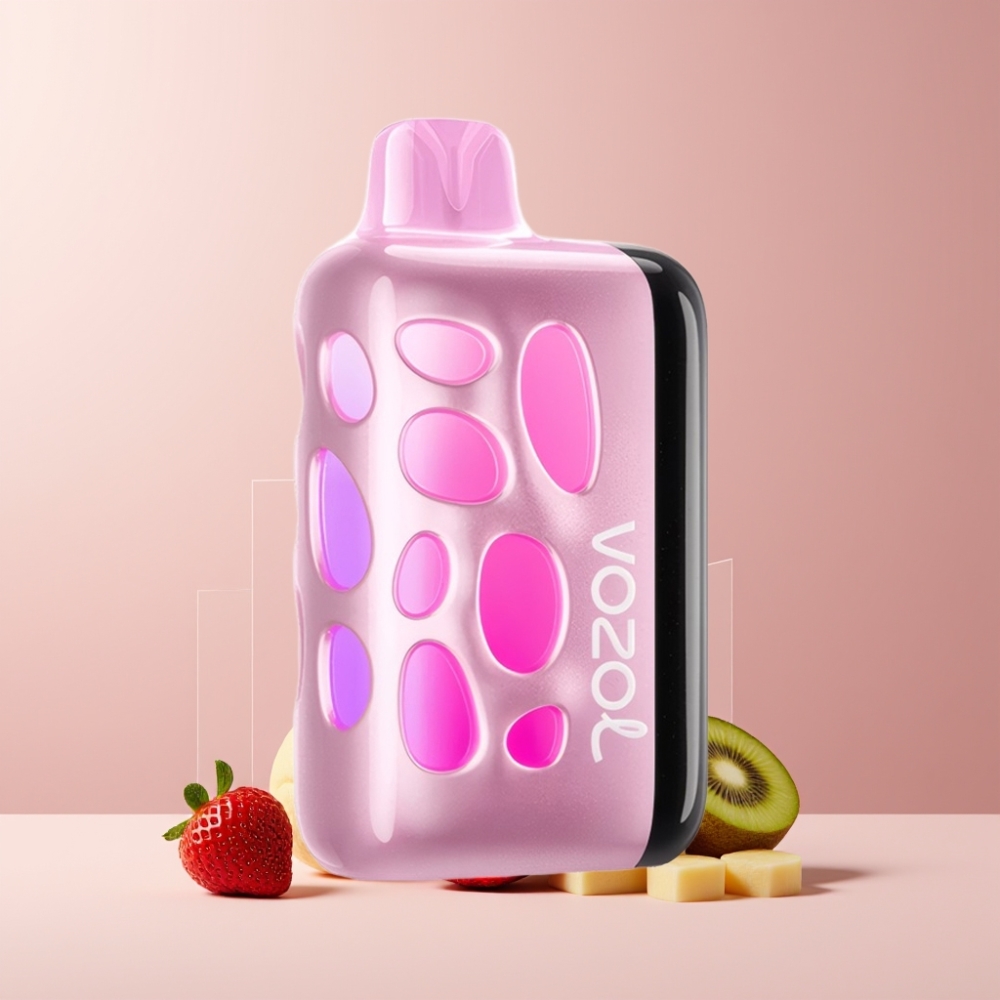 VOZOL RAVE 40000 Italia Ingrosso Disposable Vape Fragola Kiwi - 1000mAh, Ricarica 80% in 20 Min, 20/50mg/ml Nicotina