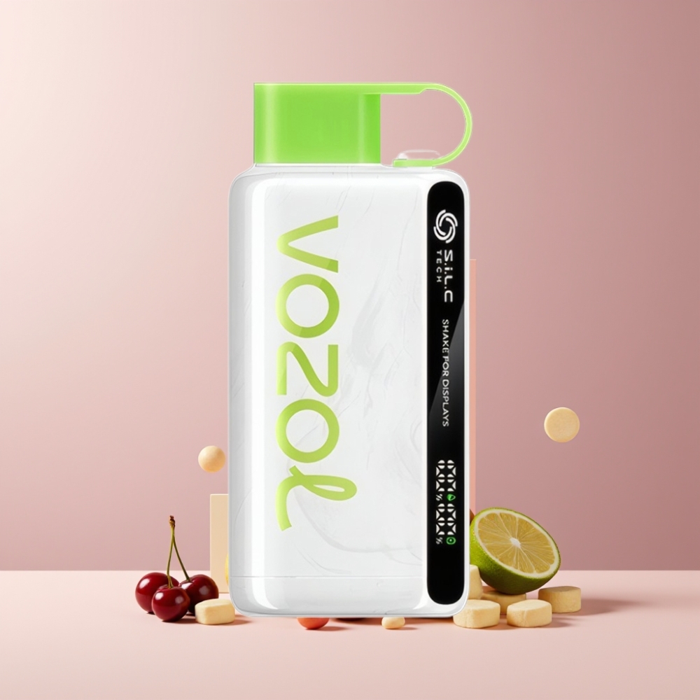 VOZOL STAR 9000/12000 Disposable Vape Ciliegia Lime Italia Ingrosso con Ricarica 30% più Veloce, 650mAh, 0/20/50mg/ml Nicotina