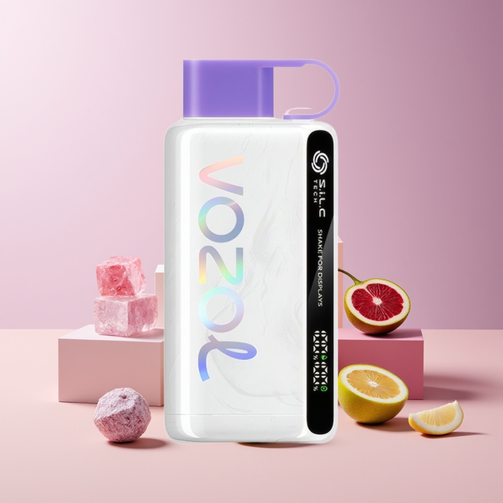 VOZOL STAR 9000/12000 Disposable Vape Ghiaccio d'Uva Italia ingrosso con Ricarica 30% più Veloce, 650mAh, 0/20/50mg/ml Nicotina