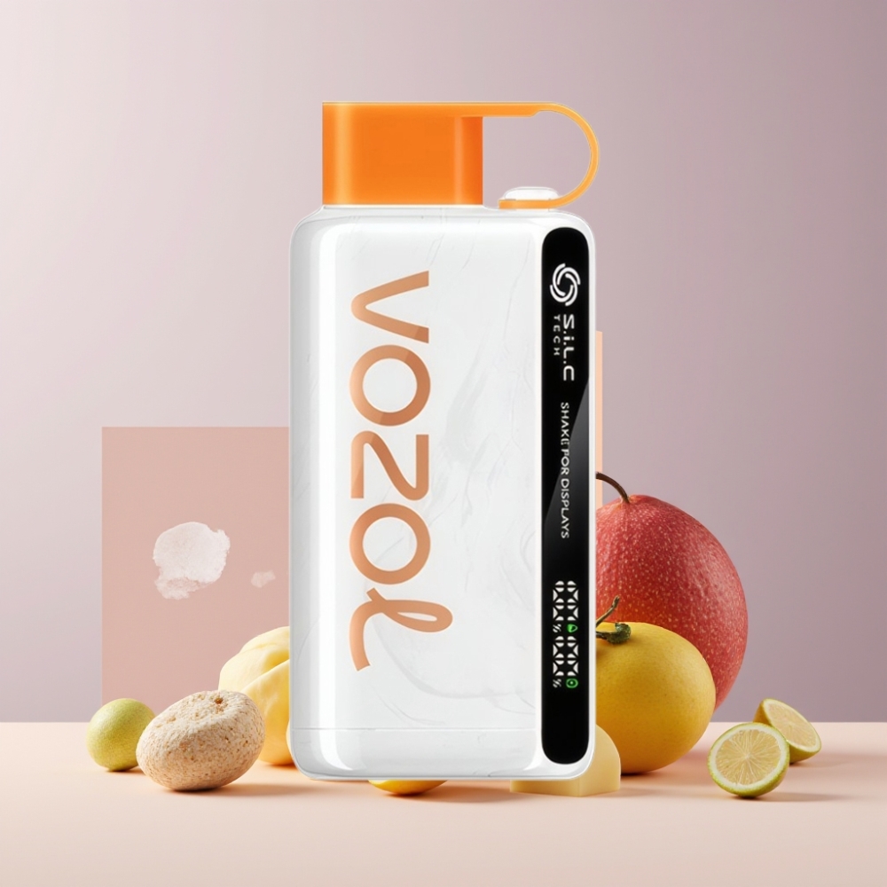 VOZOL STAR 9000/12000 Disposable Vape Italia Ingrosso Mango Ghiaccio Mexica con S.i.L.C TECH, Ricarica 30% più Veloce, 650mAh, 0/20/50mg/ml Nicotina