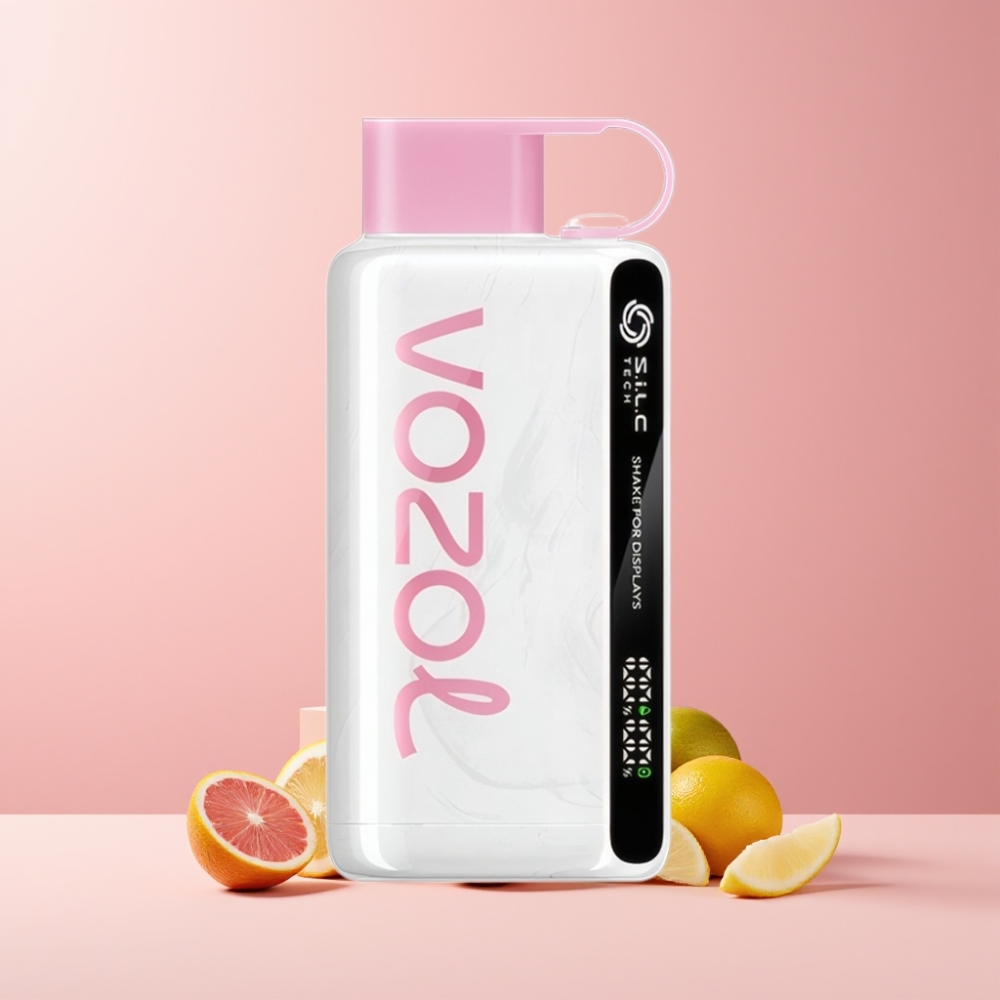 VOZOL STAR 9000/12000 Disposable Vape Limonata Rosa Italia Ingrosso con Ricarica 30% più Veloce, 650mAh, S.i.L.C TECH