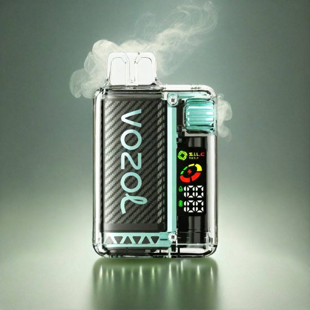 VOZOL Vista 20000 Puffs Italia Ingrosso Mela Verde Ghiaccio Ricaricabile - 650mAh, 2% Nicotina, S.i.L.C Tech Bobina a doppia maglia