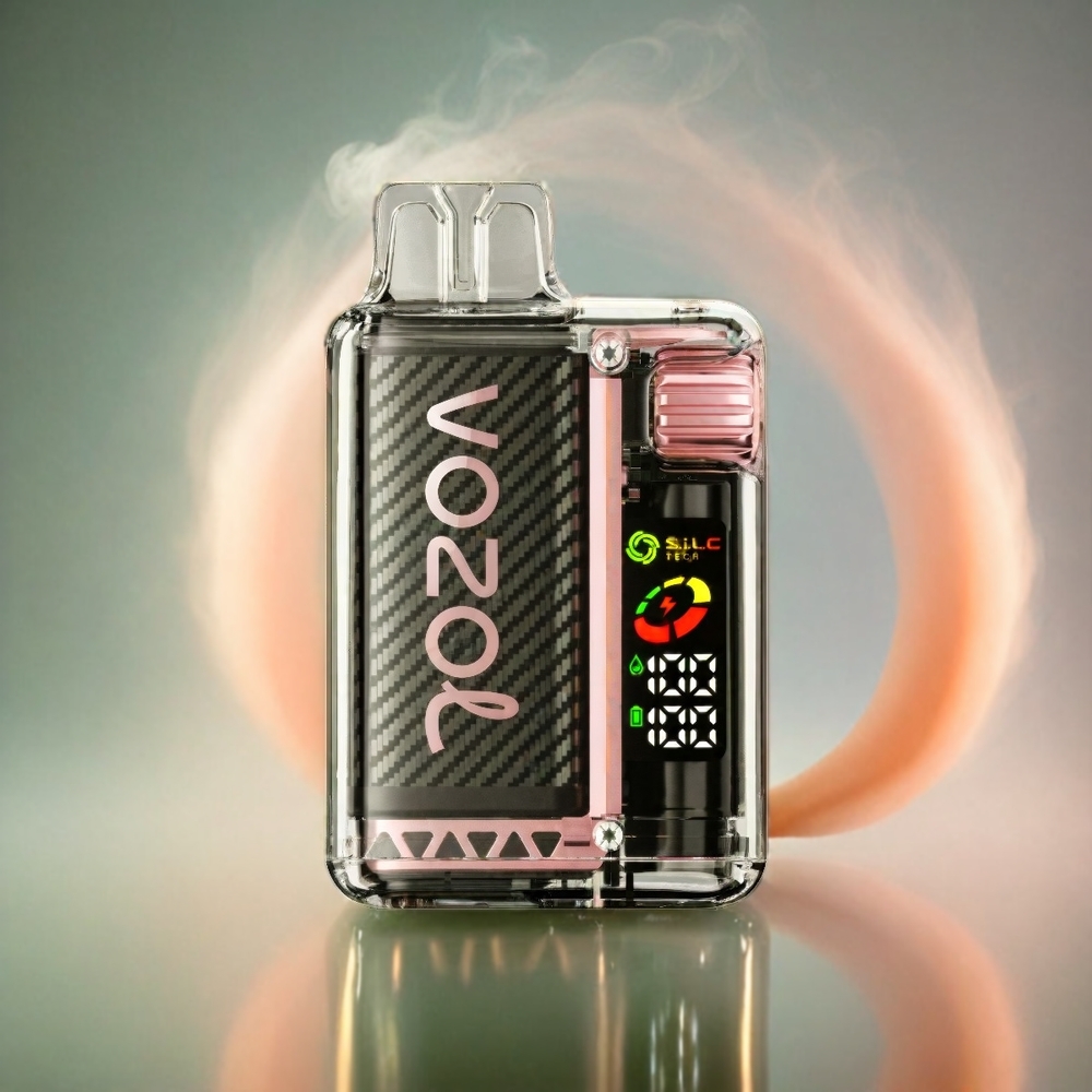 VOZOL Vista 20000 Puffs Italia Ingrosso – Pesca Mango Anguria – OLED Display, 650mAh, 2% Nicotina, S.i.L.C Tech Bobina a doppia maglia, Ricaricabile, MTL, TPD