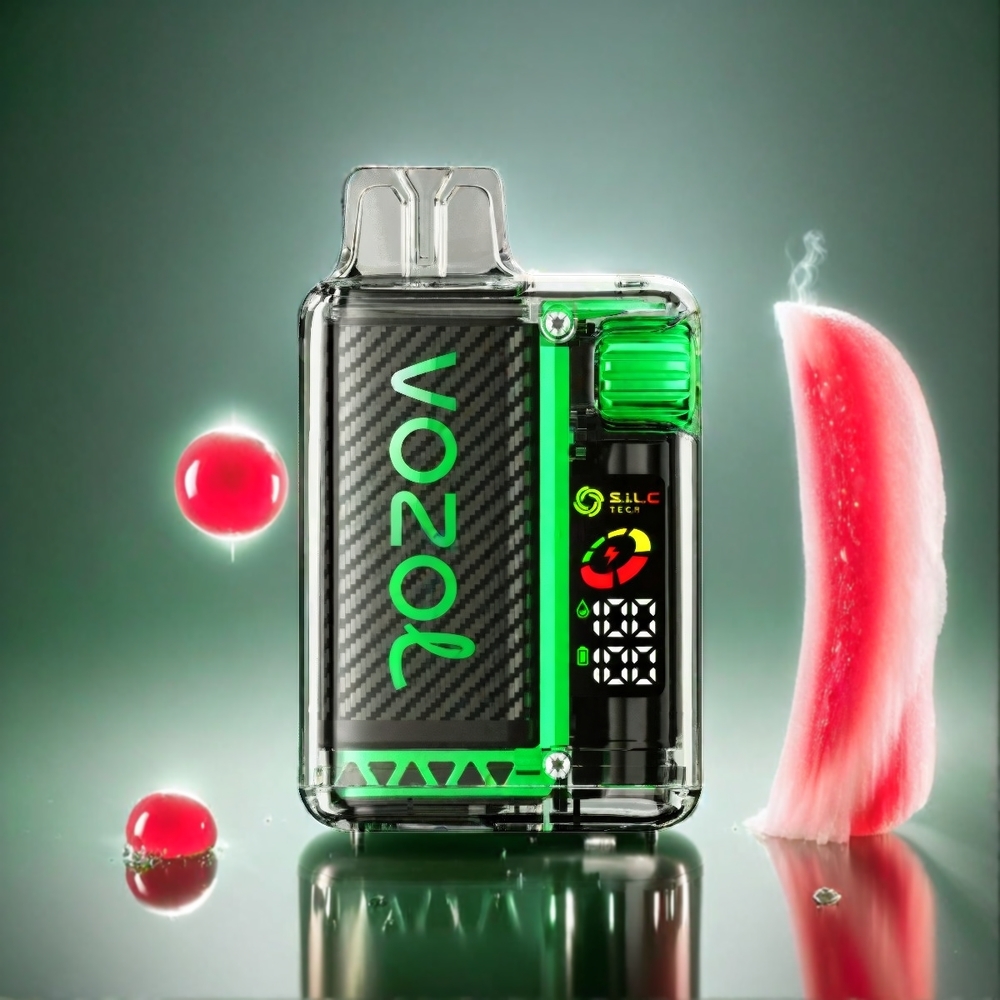VOZOL Vista 20000 Puffs Italia Ingrosso – Ricaricabile 650mAh, 2% Nicotina, OLED Screen, MTL Vaping, Gommosa all'Anguria