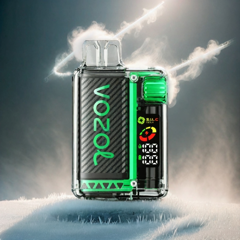VOZOL Vista 20000 Puffs Italia Ingrosso – Ricaricabile 650mAh, Nicotina 2%, Display OLED, S.i.L.C Tech Bobina a doppia maglia, Anguria Ghiacciata, 6 Livelli di Regolazione Watt