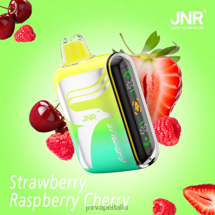 JNR Vape Flavours - JNR capsula fragola lampone ciliegia NZXH869