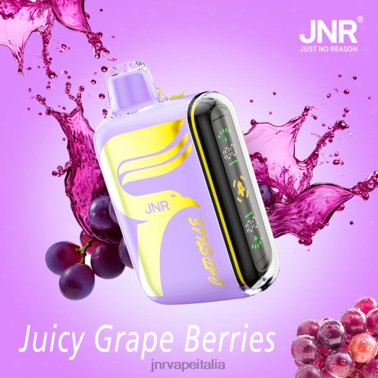 JNR Vape Italy - JNR capsula acini d'uva succosi NZXH863