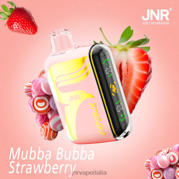 JNR Vape Nicotine - JNR capsula mubba-bubba-fragola NZXH865