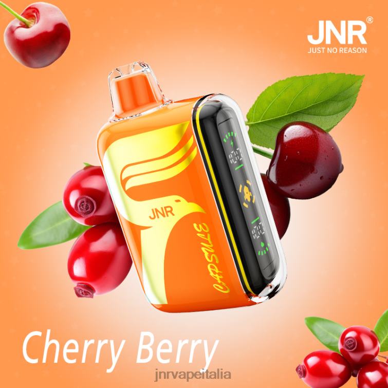 JNR Vape Review - JNR capsula bacca di ciliegia NZXH861