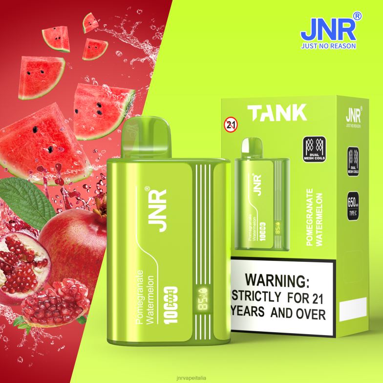 JNR Vape Italy - carro armato jr anguria melograno 4H28D34
