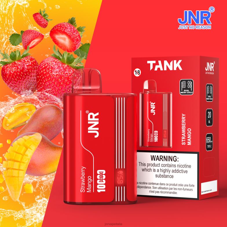 JNR Vape Milano - carro armato jr mango alla fragola 4H28D25
