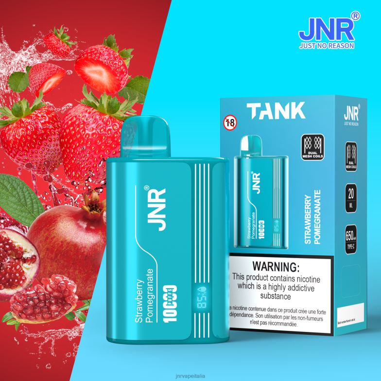 JNR Vapes Factory - carro armato jr melograno fragola 4H28D27