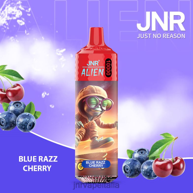 JNR Vape Flavours - jnr alieno ciliegia blu razz 4H28D140