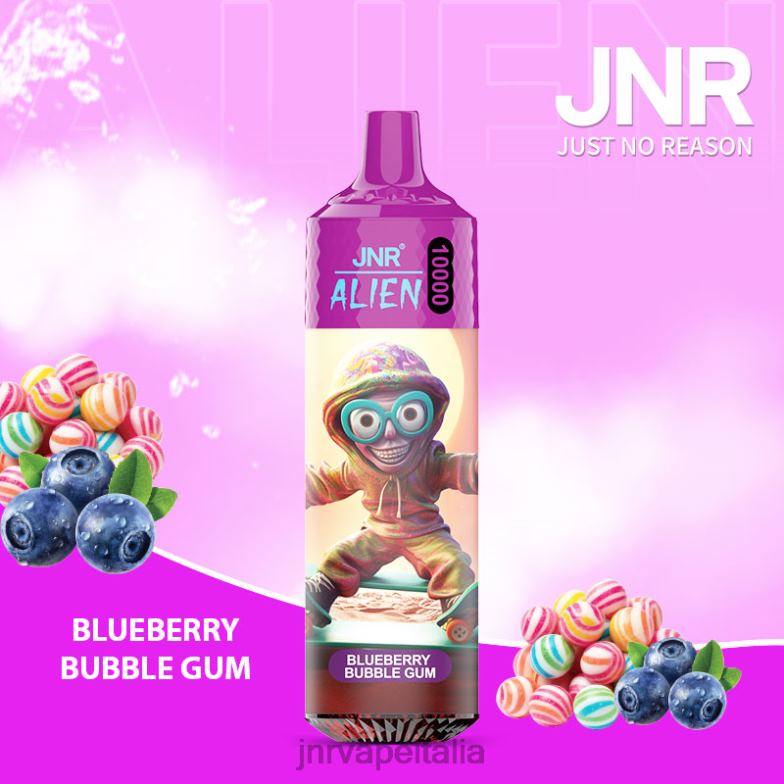 JNR Vape Flavours - jnr alieno gomma da masticare al mirtillo 4H28D160