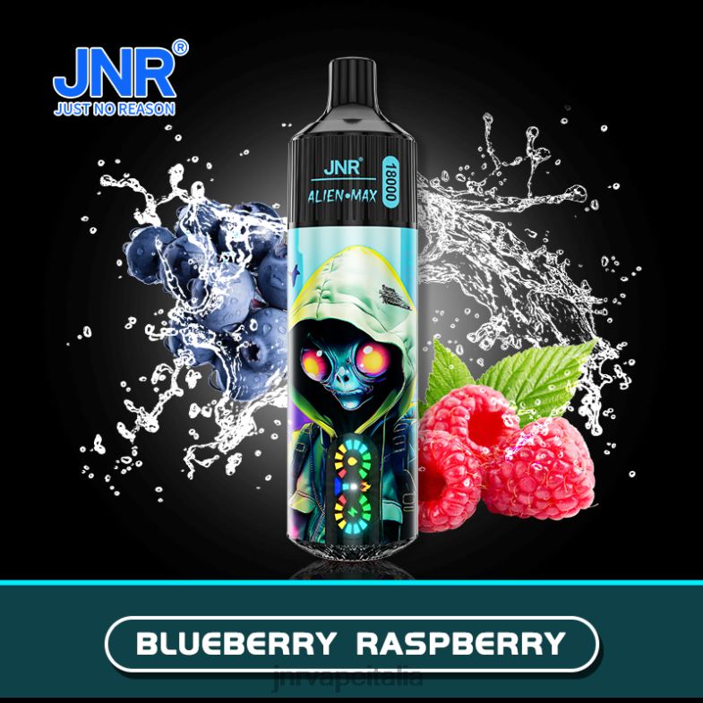 JNR Vape Italia - JNR ALIEN massimo lampone mirtillo 480LH33