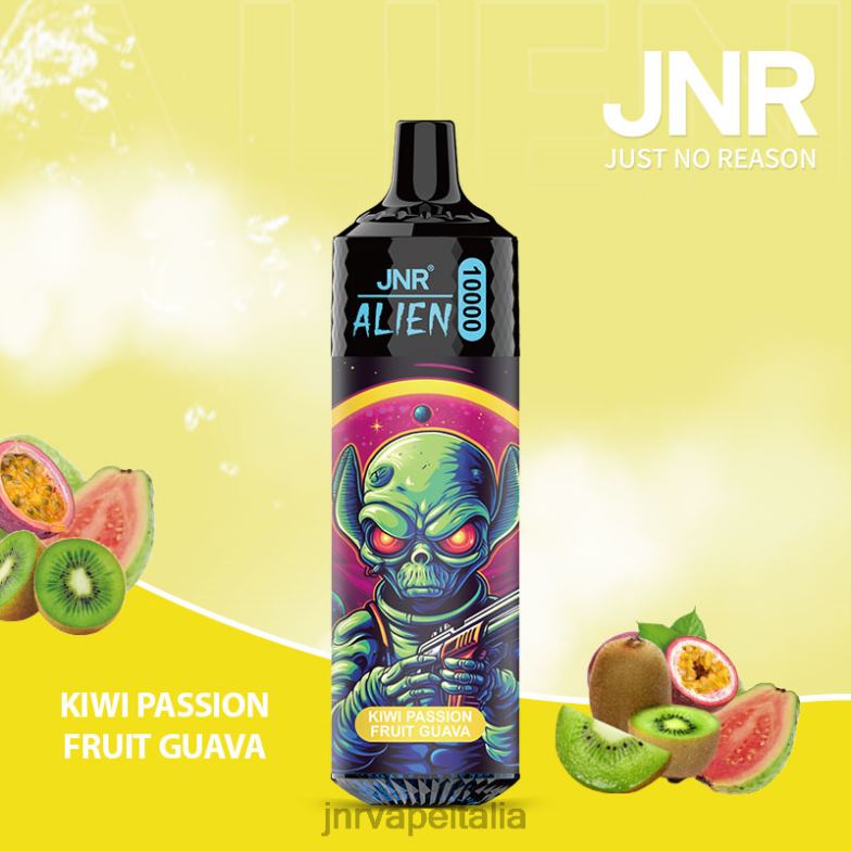 JNR Vape Italia - jnr alieno kiwi frutto della passione guava 4H28D153