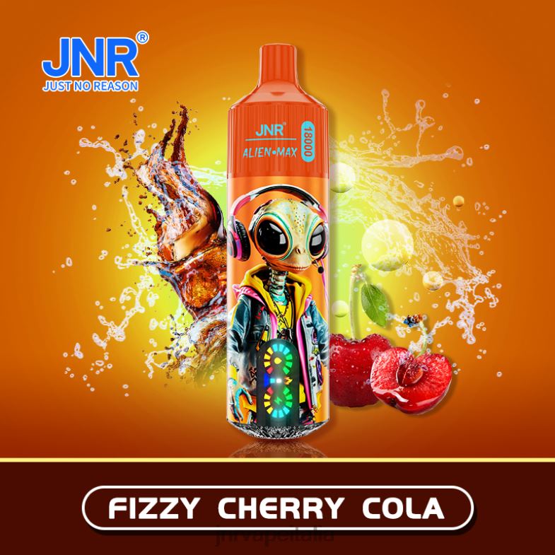 JNR Vape Nicotine - JNR ALIEN massimo Cola frizzante alla ciliegia 480LH36