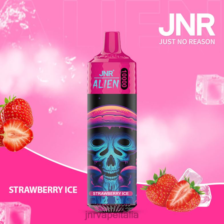 JNR Vape Nicotine - jnr alieno ghiaccio alla fragola 4H28D146