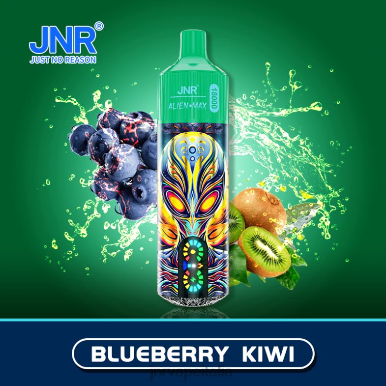 JNR Vape Review - JNR ALIEN massimo kiwi mirtillo 480LH32
