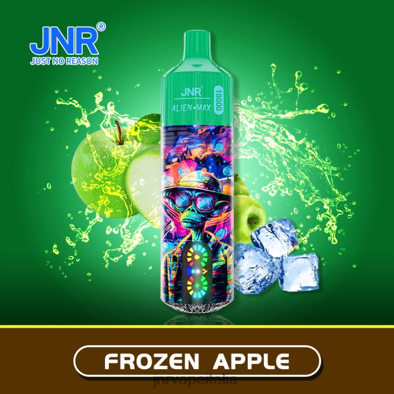 JNR Vapes Factory - JNR ALIEN massimo mela congelata 480LH27