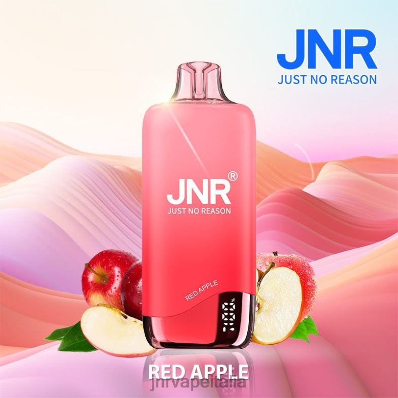 JNR Vape Review - jnr arcobaleno Mela rossa 4H28D262