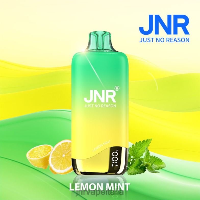 JNR Vapes Factory - jnr arcobaleno menta limone 4H28D257