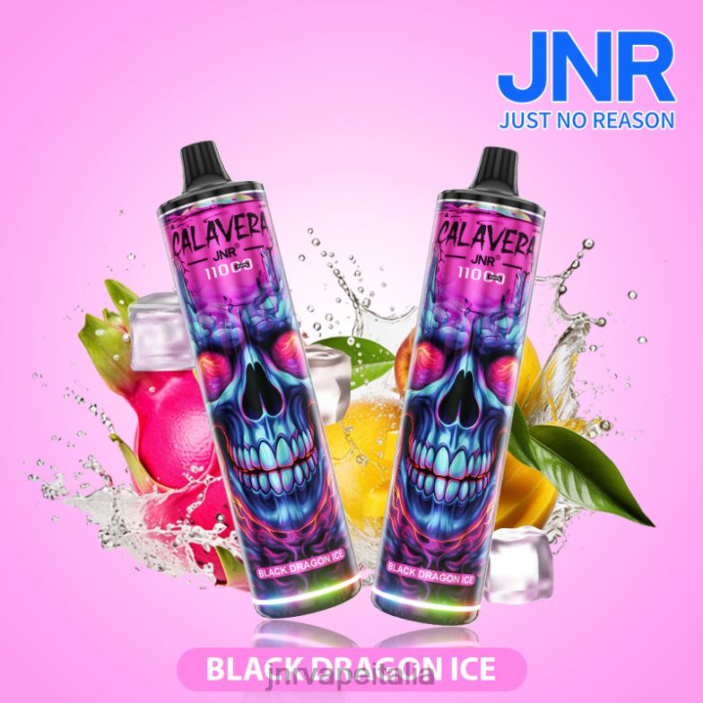 JNR Vape Flavours - jnr calavera ghiaccio del drago nero 4H28D300