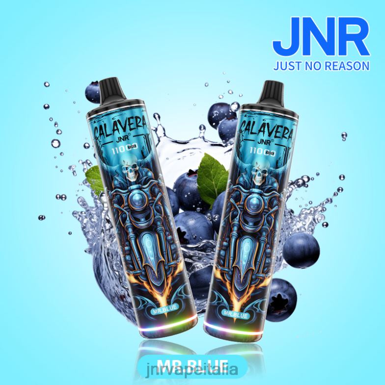 JNR Vape Italia - jnr calavera signor blu 4H28D303