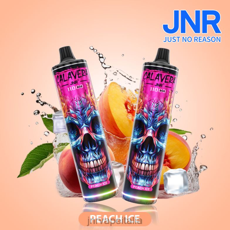 JNR Vape Nicotine - jnr calavera ghiaccio alla pesca 4H28D296