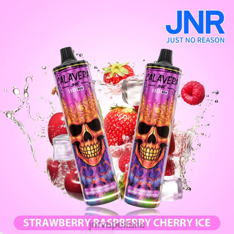 JNR Vape Price - jnr calavera gelato alla fragola, lampone e ciliegia 4H28D311