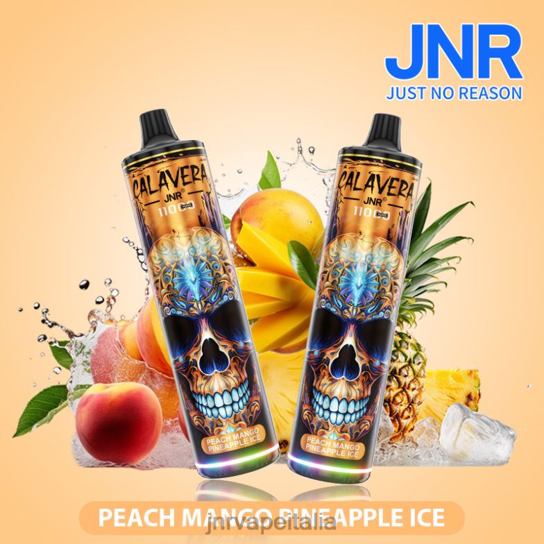 JNR Vape Price - jnr calavera ghiacciolo di ananas, mango e pesca 4H28D301