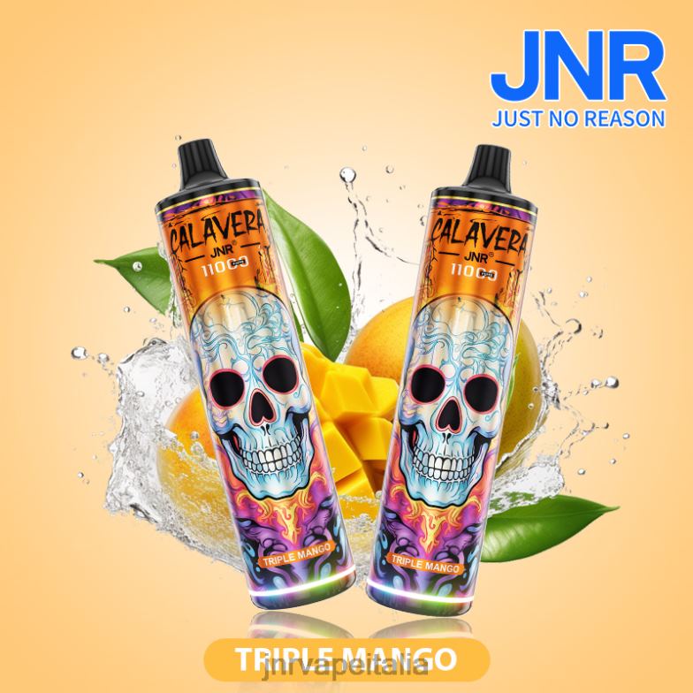 JNR Vape Review - jnr calavera triplo mango 4H28D302