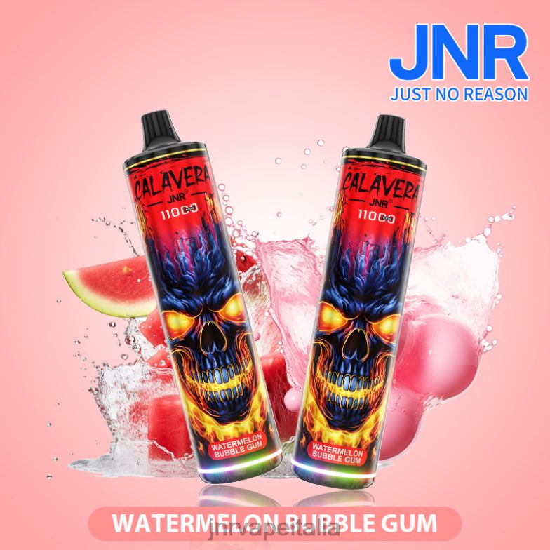 JNR Vape Shop - jnr calavera gelato alla fragola e anguria 4H28D308