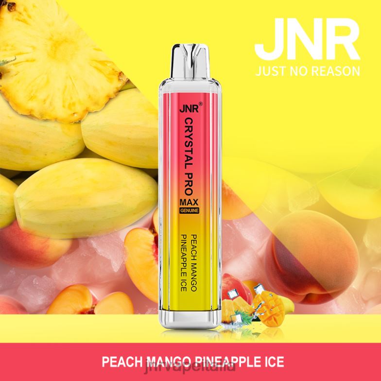 JNR Vape Flavours - jnr cristallo promax ghiacciolo di ananas, mango e pesca 4H28D340