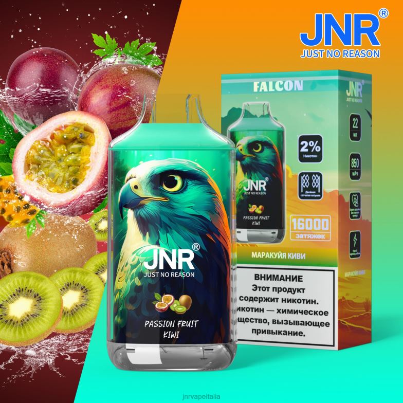 JNR Vape Flavours - jnr falco kiwi del frutto della passione 4H28D200
