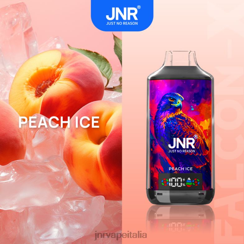 JNR Vape Italia - JNR FALCON X ghiaccio alla pesca 480LH13