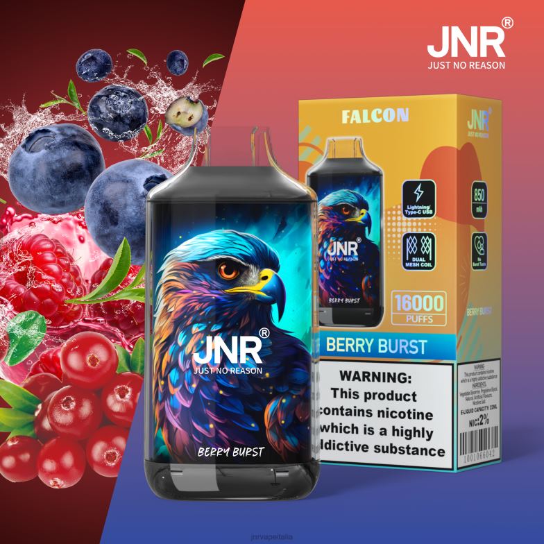 JNR Vape Italia - jnr falco la bacca scoppia senza frutti 4H28D213