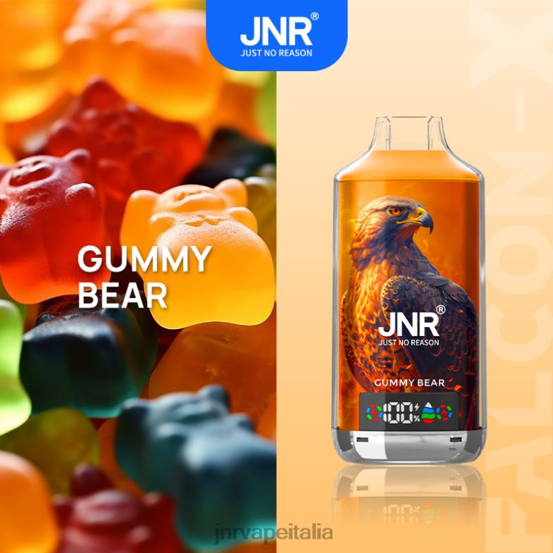 JNR Vape Italy - JNR FALCON X orsetto gommoso 480LH14