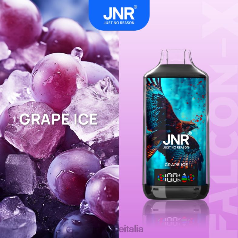 JNR Vape Milano - JNR FALCON X ghiaccio d'uva 480LH5