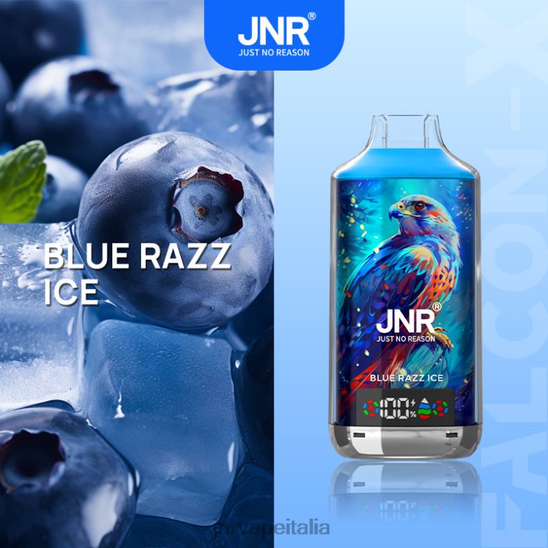 JNR Vape Price - JNR FALCON X ghiaccio blu razz 480LH1