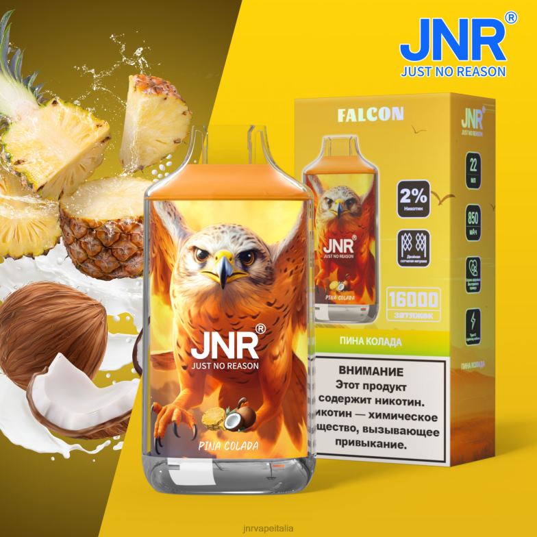 JNR Vape Review - jnr falco Pina Colada 4H28D212