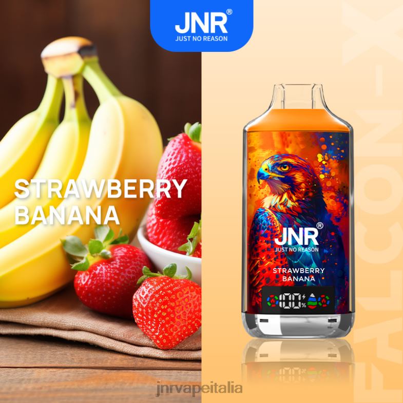 JNR Vapes Factory - JNR FALCON X banane alla fragola 480LH17
