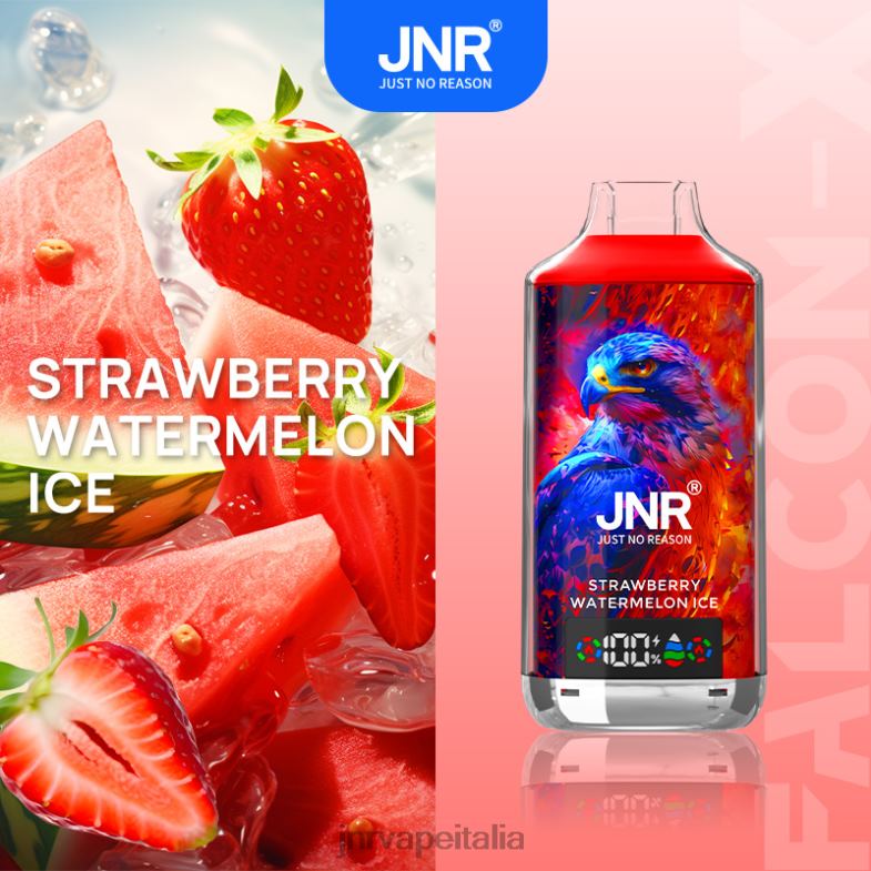 JNR Vapes Factory - JNR FALCON X gelato alla fragola e anguria 480LH7