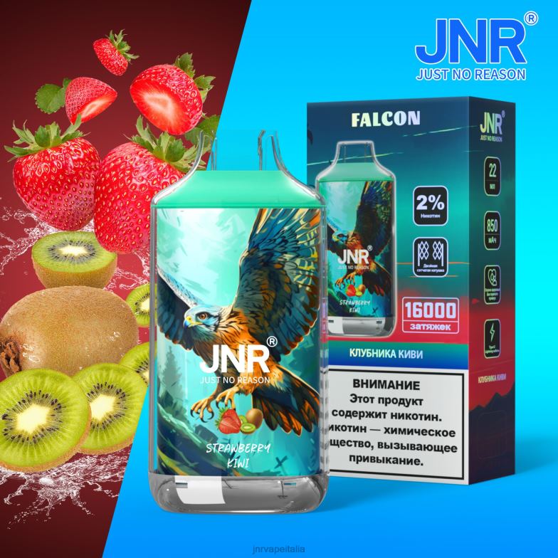 JNR Vapes Factory - jnr falco kiwi fragola senza frutta 4H28D227