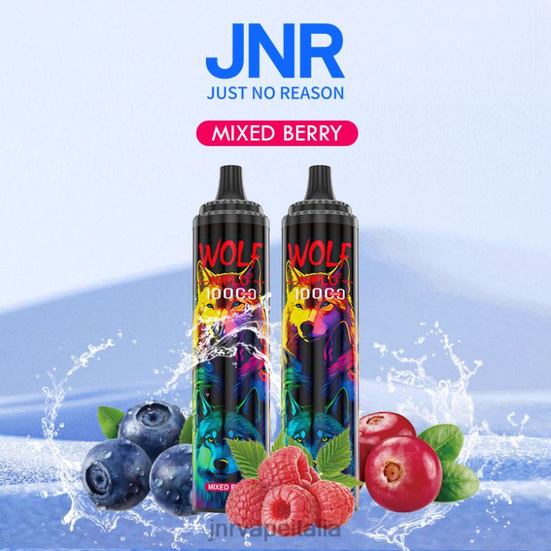 JNR Vape Milano - jnr lupo niplo frutti di bosco misti 4H28D345