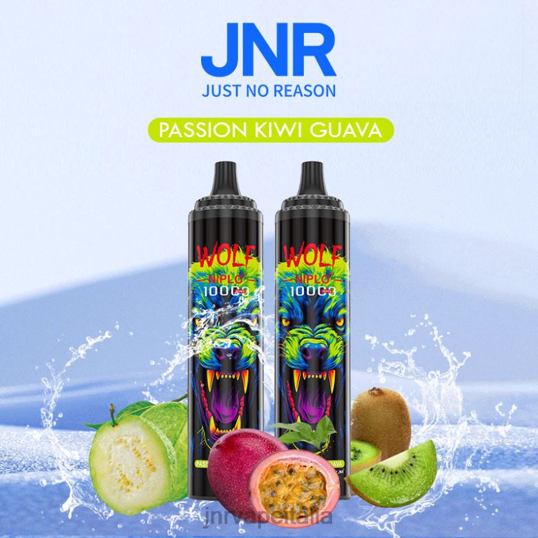 JNR Vape Review - jnr lupo niplo passione kiwi guava 4H28D352