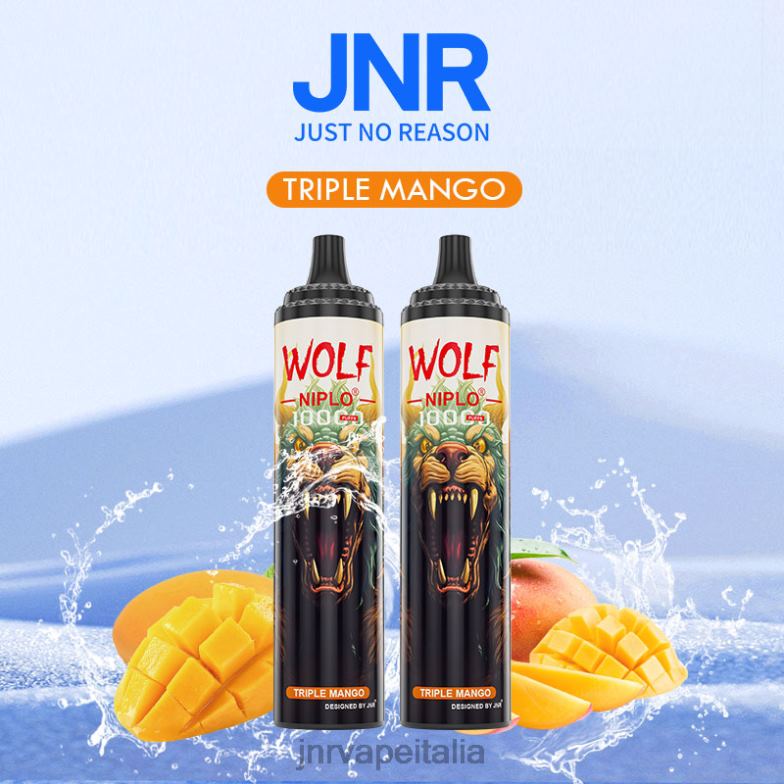 JNR Vape Shop - jnr lupo niplo triplo mango 4H28D348