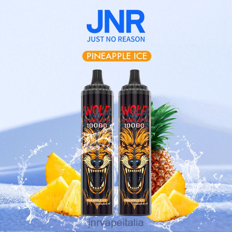 JNR Vapes Factory - jnr lupo niplo ghiaccio all'ananas 4H28D347